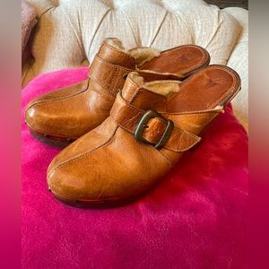 Frye Ella Clogs never worn